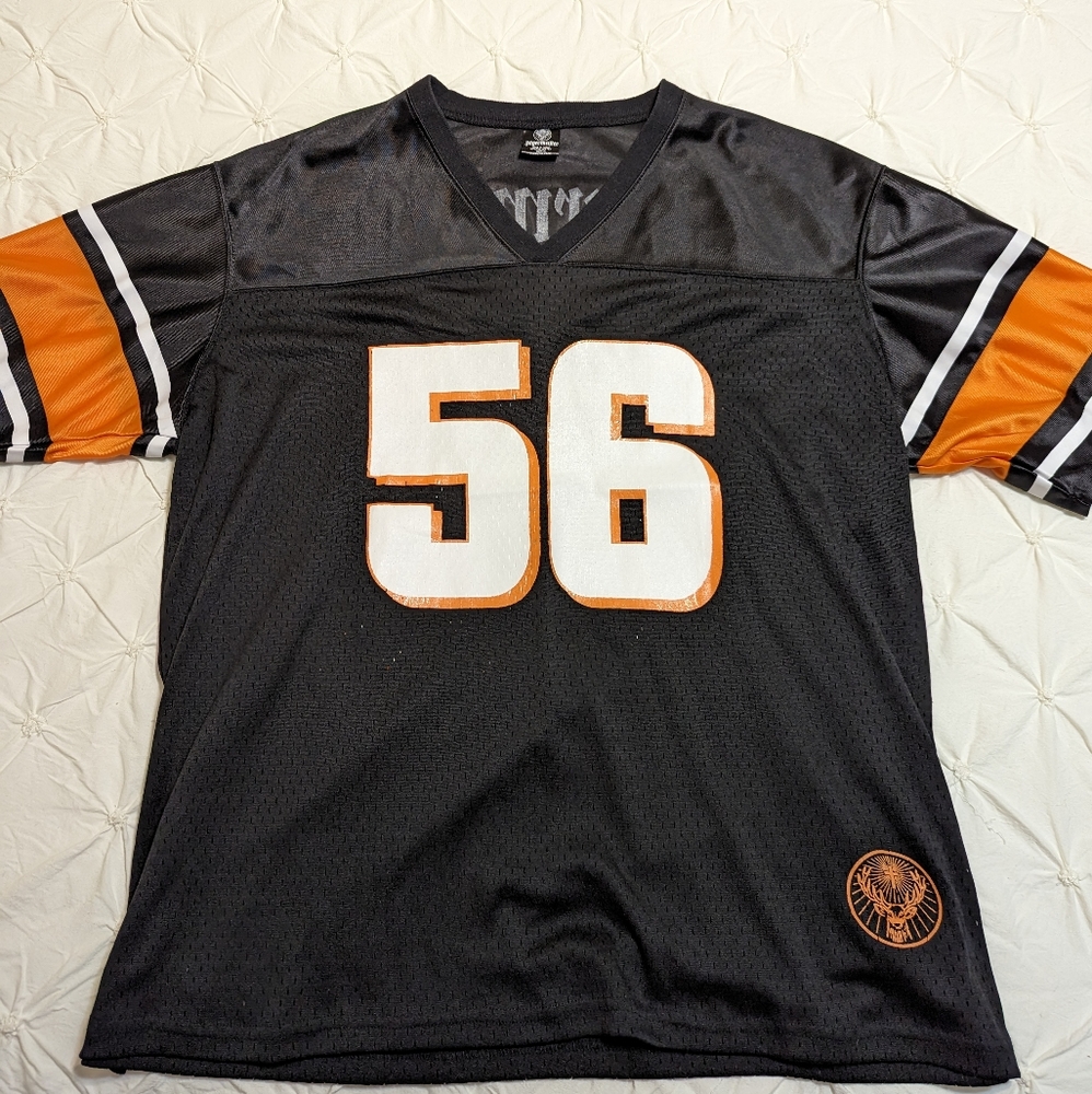 Jagermeister football style jersey